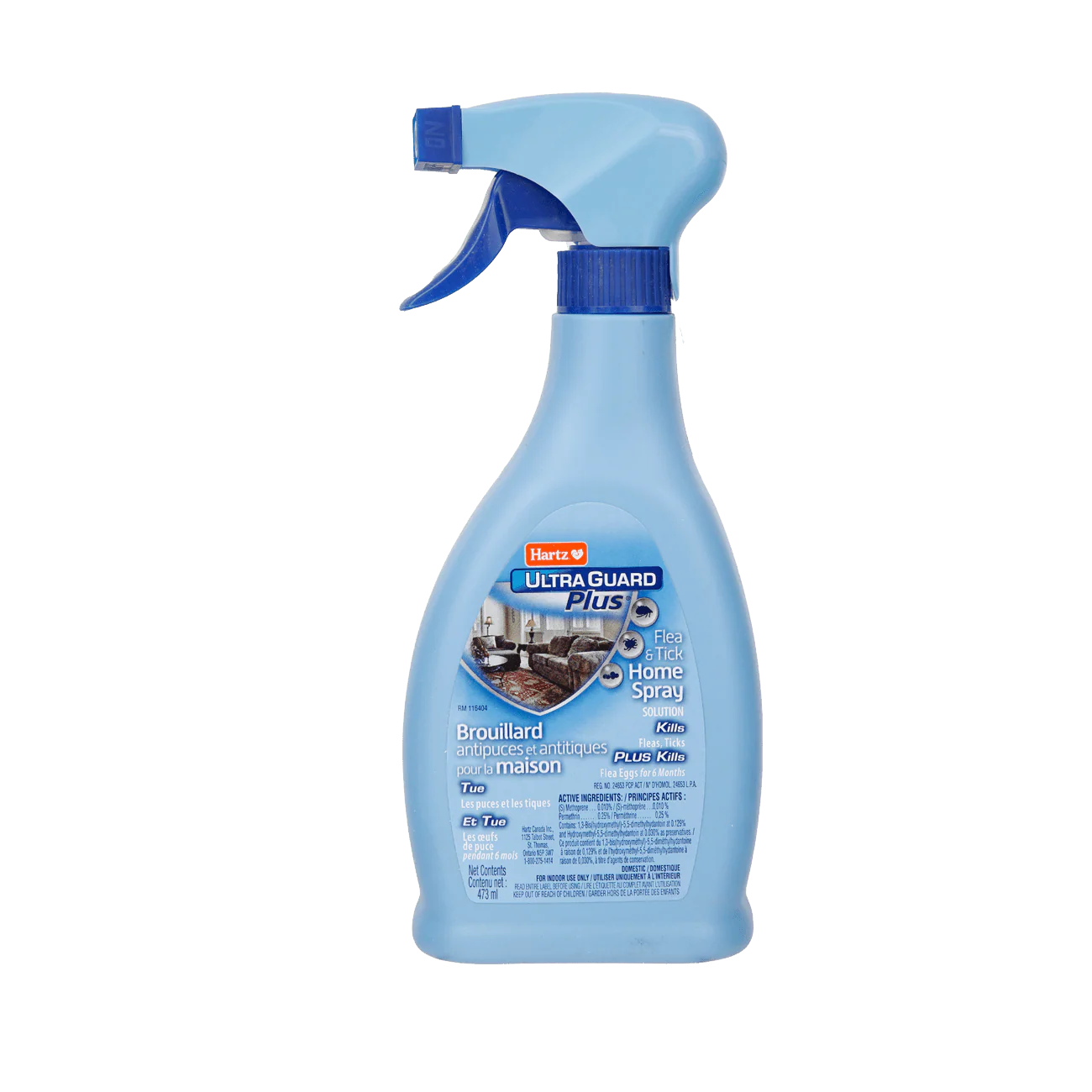 Hartz Ultraguard Flea + Tick Home Spray 473ml