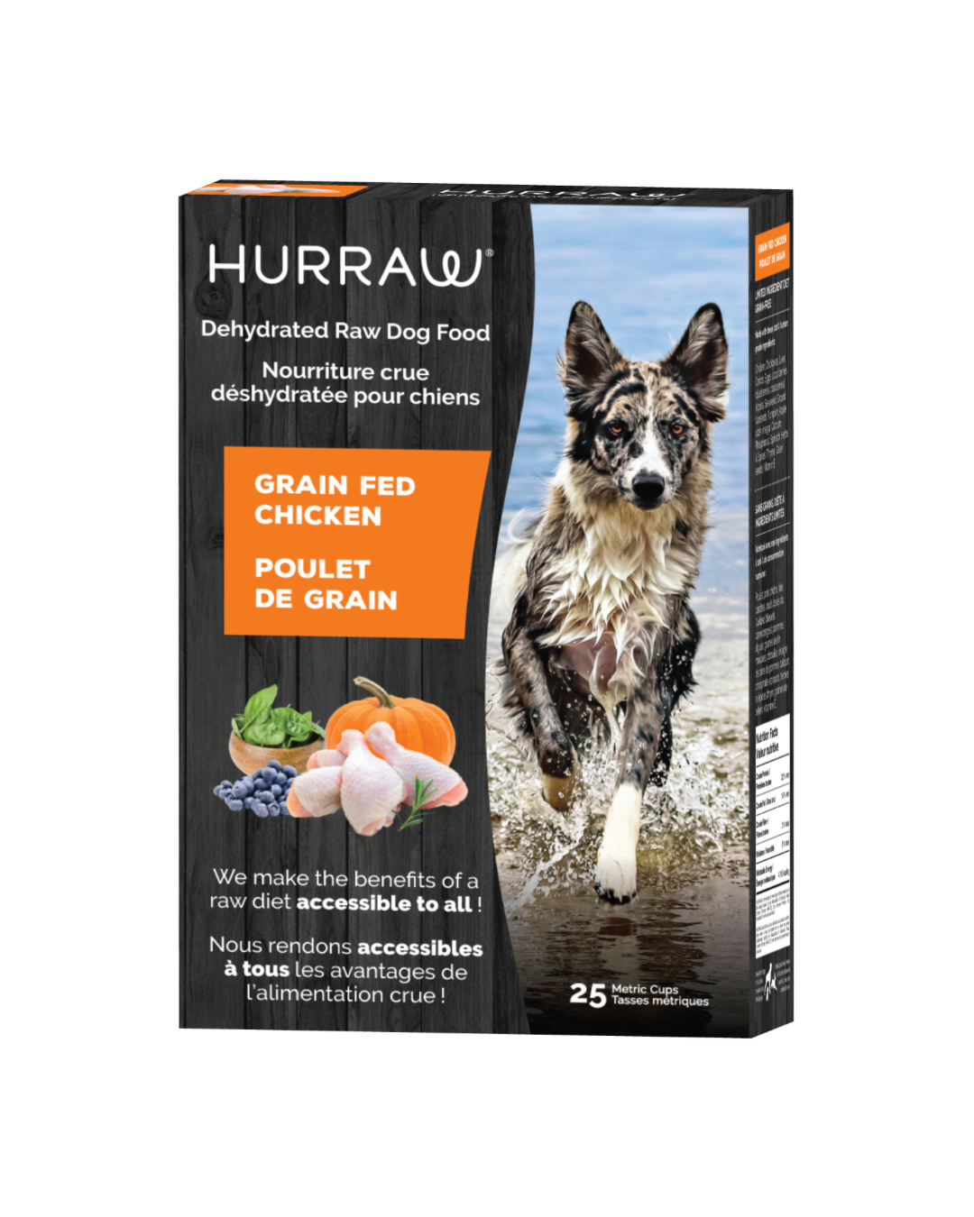 HURRAW- Grain Fed Chicken (6.3L)