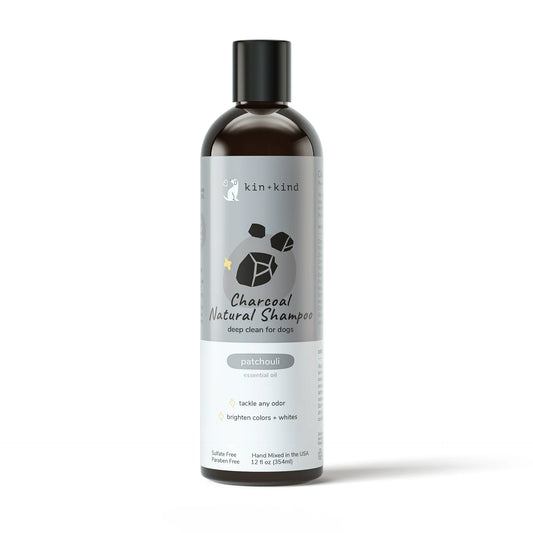 Kin + Kind Patchouli Charcoal Shampoo 12oz