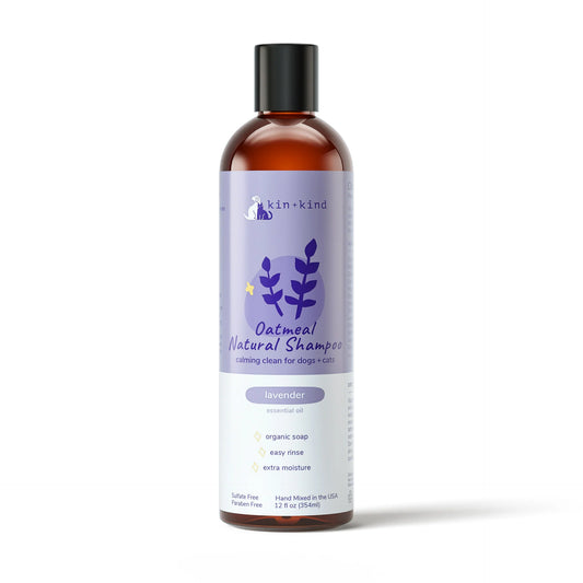Kin + Kind Oatmeal Lavender Shampoo 12oz