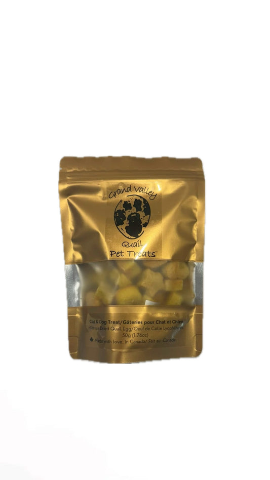 Freeze Dried Quail Egg Treat (Medium)