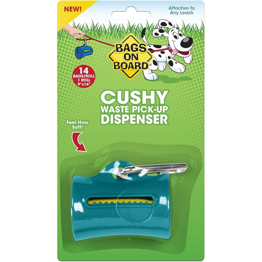 Bags On Board Waste Bag Dispenser With 14ct Poop Bags